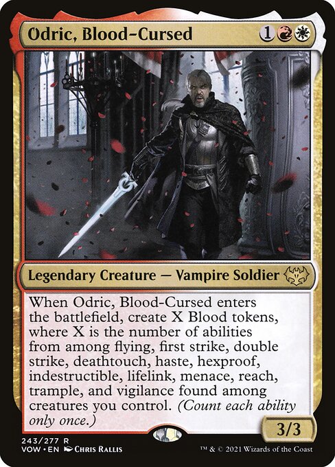 Odric, Blood-Cursed card image