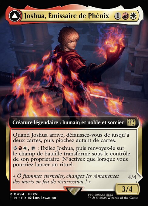 Joshua, Phoenix's Dominant // Phoenix, Warden of Fire