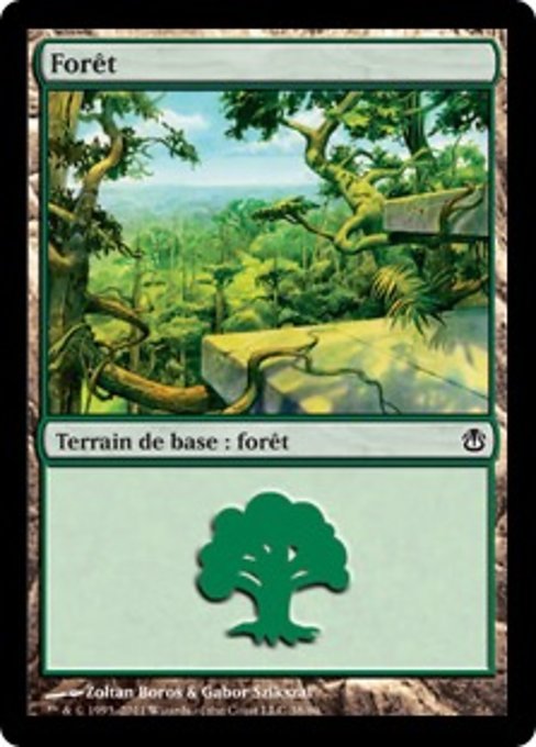 Forest (Duel Decks: Ajani vs. Nicol Bolas #38)