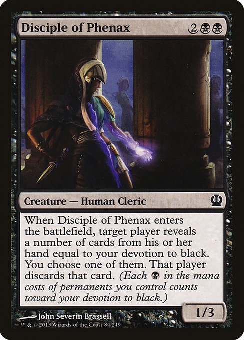 Disciple of Phenax card image