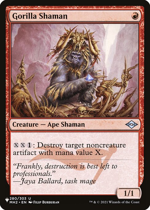 Gorilla Shaman (The List)