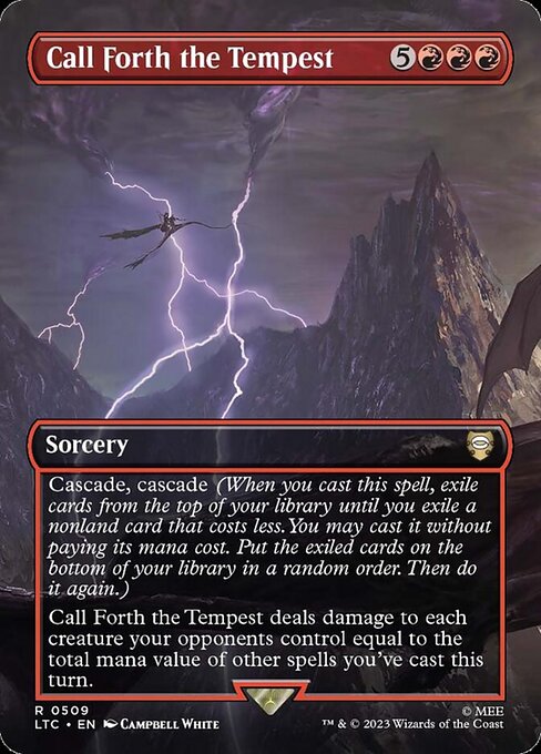 Call Forth the Tempest (ltc) 509 Call Forth the Tempest (ltc) 509