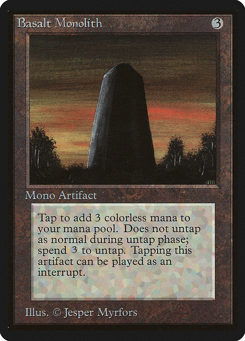 Basalt Monolith (Limited Edition Beta #232)