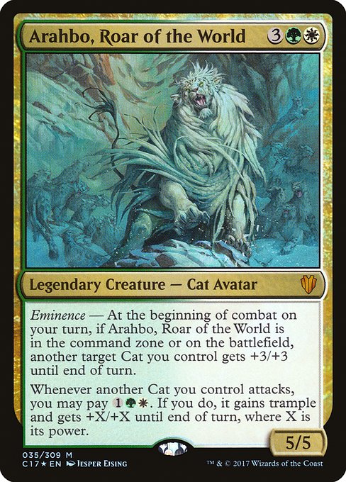 Arahbo, Roar of the World (c17) 35 Arahbo, Roar of the World (c17) 35