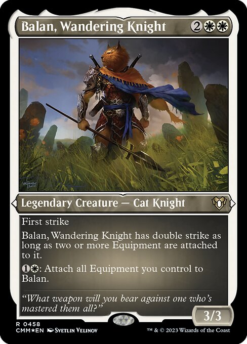 Balan, Wandering Knight (Commander Masters #458)