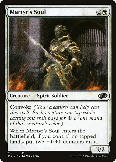 Martyr's Soul (Jumpstart 2022 #212)