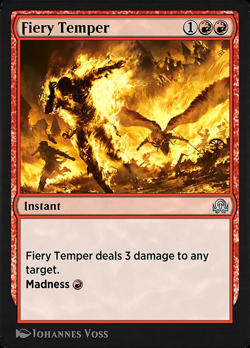 Fiery Temper (Shadows over Innistrad Remastered #154)
