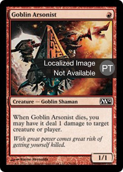 Goblin Arsonist (Magic 2012 #136)