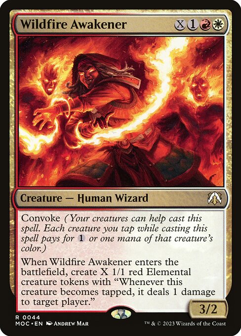 Wildfire Awakener (March of the Machine Commander #44)