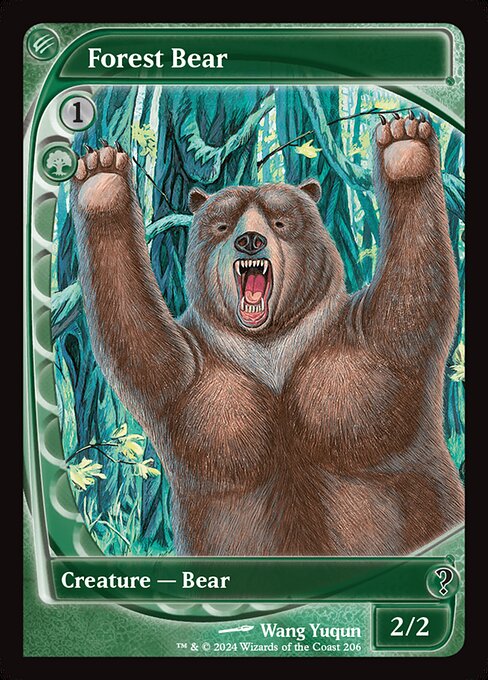 Forest Bear (Mystery Booster 2 #206)