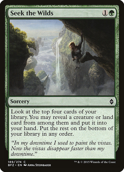 Seek the Wilds (bfz) 189