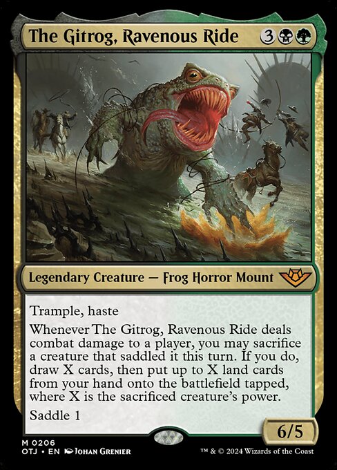 The Gitrog, Ravenous Ride (Outlaws of Thunder Junction #206)