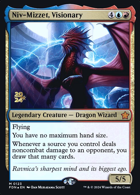 Niv-Mizzet, Visionary (Foundations Promos #123s)