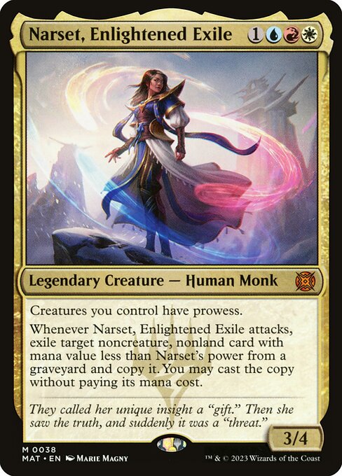 Narset, Enlightened Exile (mat) 38