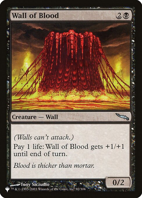 Wall of Blood (The List #607)