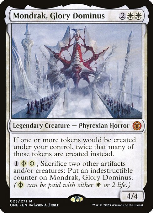 Mondrak, Glory Dominus (Phyrexia: All Will Be One #23)