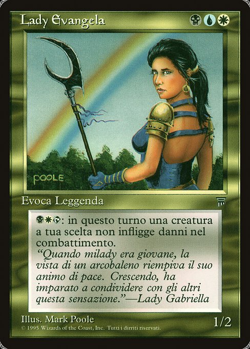 Lady Evangela (Legends #240)