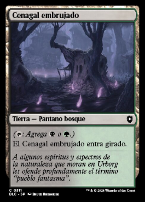 Cenagal embrujado