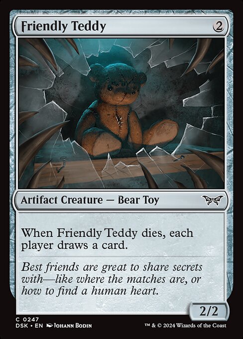 Friendly Teddy (Duskmourn: House of Horror #247)