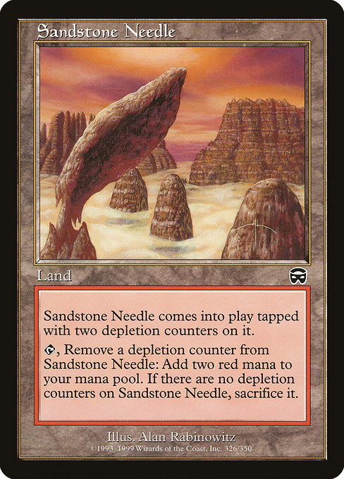 Sandstone Needle (Mercadian Masques #326)