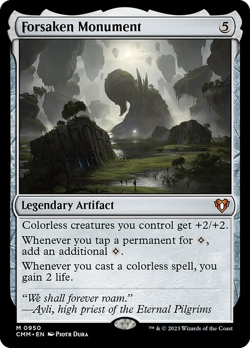 Forsaken Monument (Commander Masters #950)