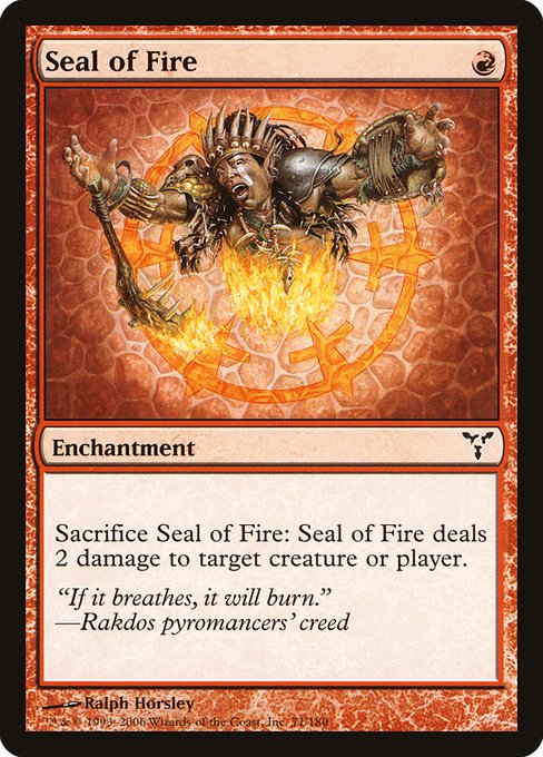 Sceau de feu|Seal of Fire