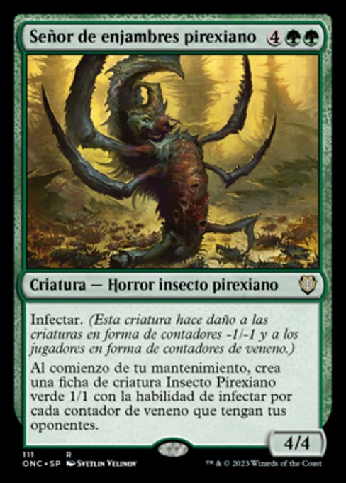 Phyrexian Swarmlord (Phyrexia: All Will Be One Commander #111)