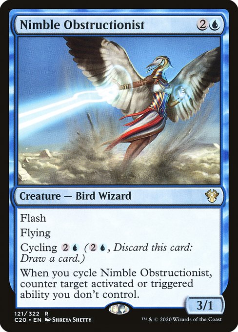 Nimble Obstructionist (Commander 2020 #121)