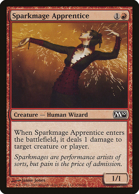 Sparkmage Apprentice (Magic 2010 #158)