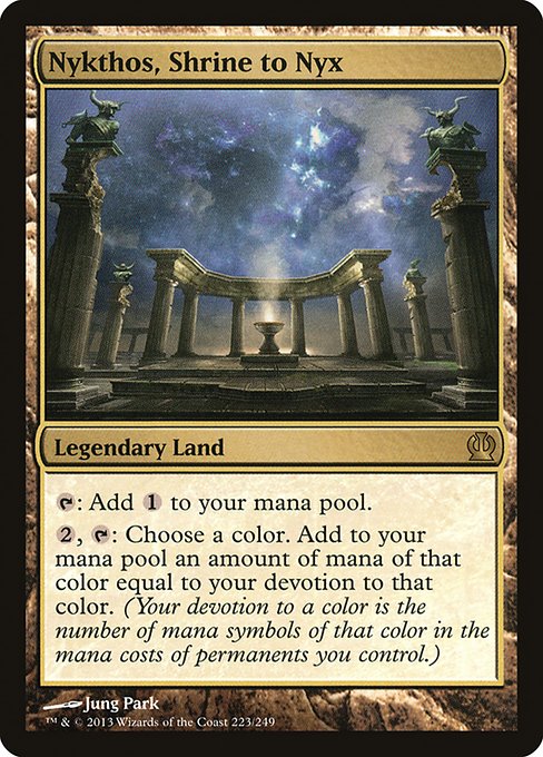 Nykthos, Shrine to Nyx (Theros #223)