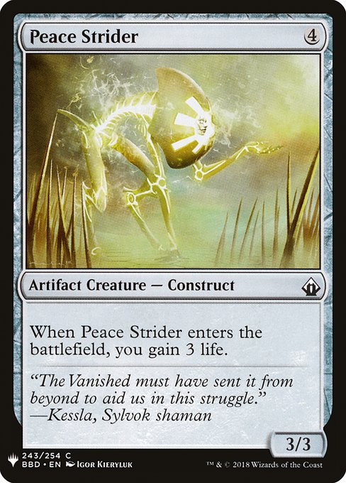 Peace Strider (The List #BBD-243)