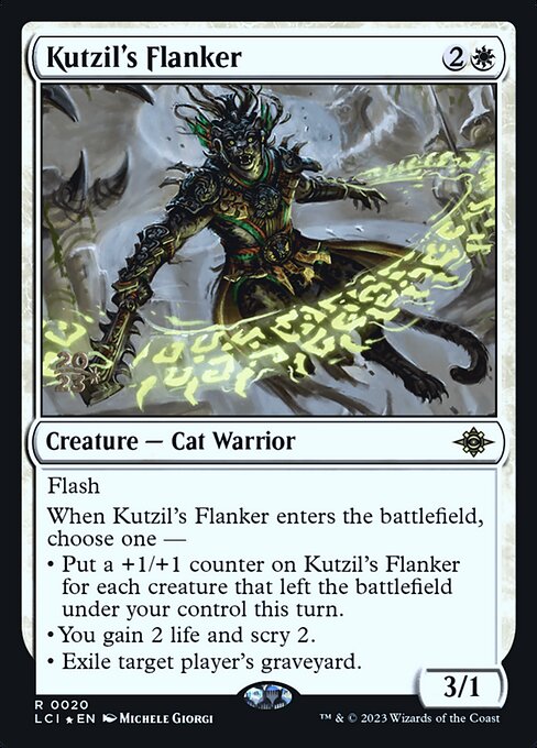 Kutzil's Flanker (The Lost Caverns of Ixalan Promos #20s)