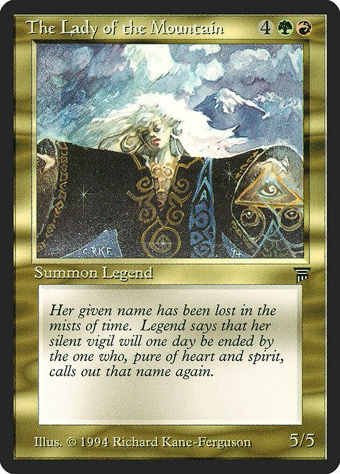 The Lady of the Mountain (Legends #263)