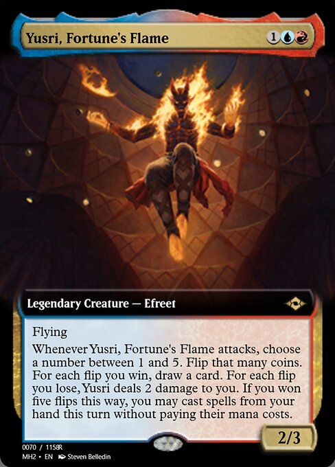 Yusri, Fortune's Flame (Magic Online Promos #91341)