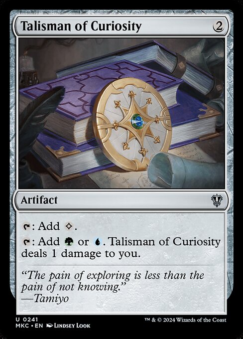 Talisman of Curiosity (mkc) 241