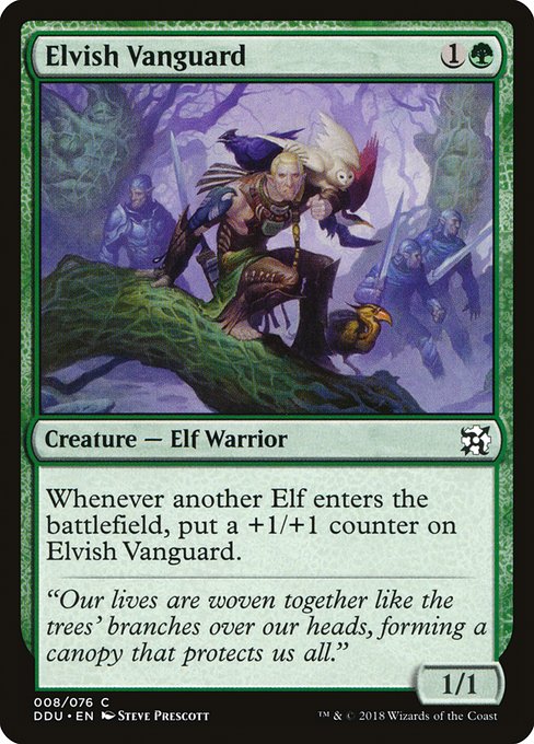 Elvish Vanguard (Duel Decks: Elves vs. Inventors #8)