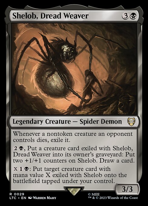 Shelob, Dread Weaver (ltc) 29 Shelob, Dread Weaver (ltc) 29