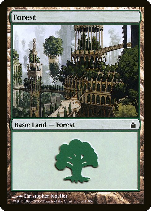 Forest (Ravnica: City of Guilds #304)