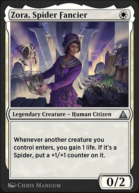 Aunt May magic the gathering card art