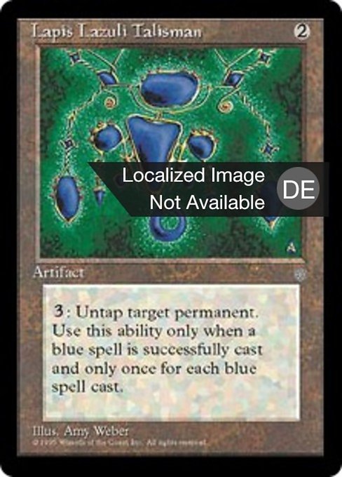 Lapis Lazuli Talisman (Ice Age #327)