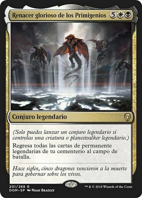 Primevals' Glorious Rebirth (Dominaria #201)