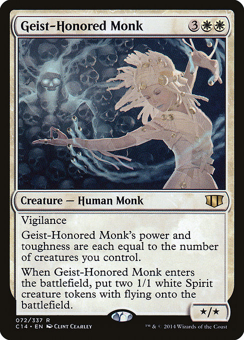 Geist-Honored Monk (Commander 2014 #72)