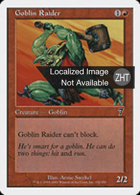 Goblin Raider (Seventh Edition #192)