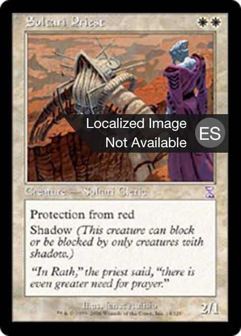 Soltari Priest (Time Spiral Timeshifted #14)