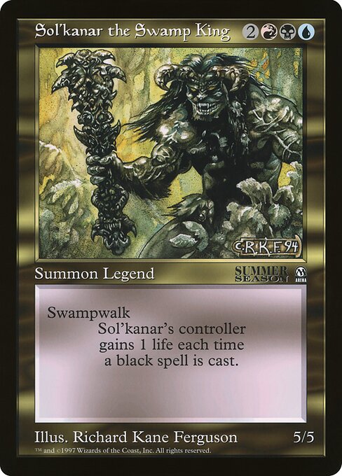 Sol'kanar the Swamp King (Oversized League Prizes #15)