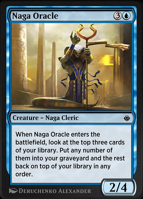Naga Oracle (Amonkhet Remastered #69)