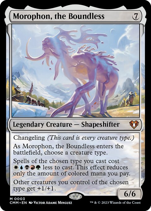 Morophon, the Boundless (cmm) 3 Morophon, the Boundless (cmm) 3