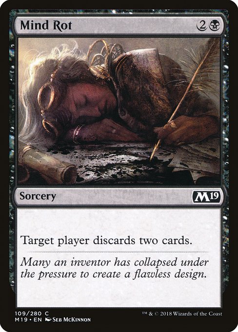 Mind Rot (Core Set 2019 #109)