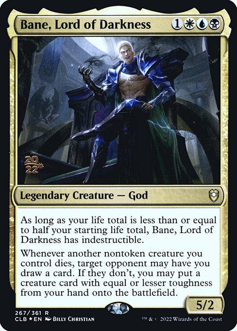 Bane, Lord of Darkness (Battle for Baldur's Gate Promos #267s)