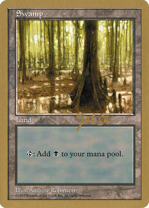 Swamp (World Championship Decks 1997 #js439)